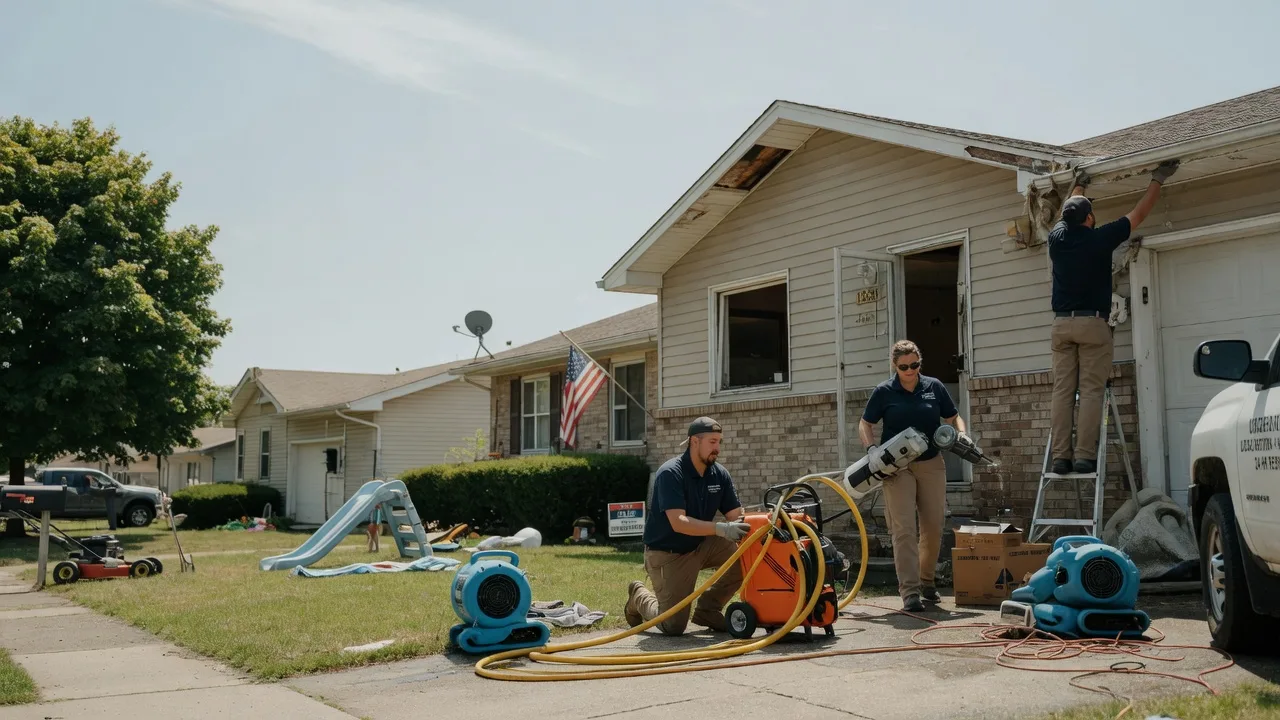 Water Damage Restoration in Lamoure, ND near me